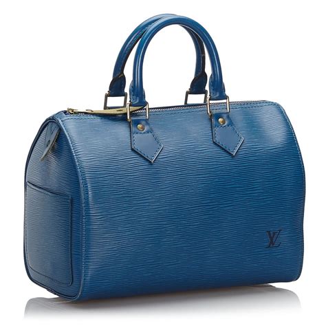 louis vuitton bags blue epi leather|Louis Vuitton epi leather speedy.